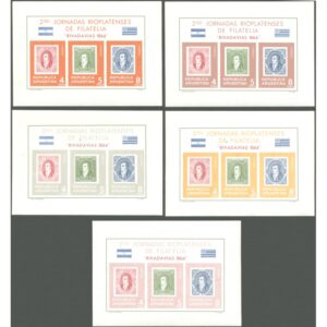 PRUEBAS DE COLOR - EN PAPEL CON FILIGRANA - GJ HB 20