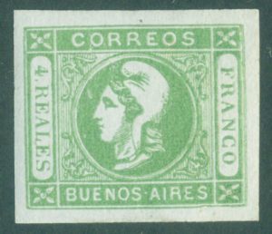 BA 13 - MINT. CUATRO MÁRGENES COMPLETOS, HERMOSO EJEMPLAR!!!