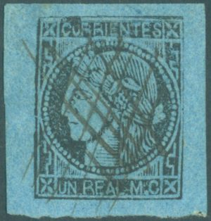 CORR 1 - OBLITERADO A PLUMA. PERFECTO ESTADO